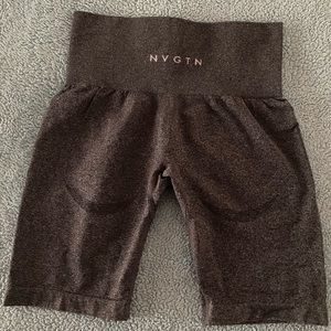Nvgtn Black Speckled Biker Shorts